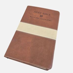 Holy Bible NSRV with Apocrypha Hendrickson Publishing Flexsoft Leather gilt NEW